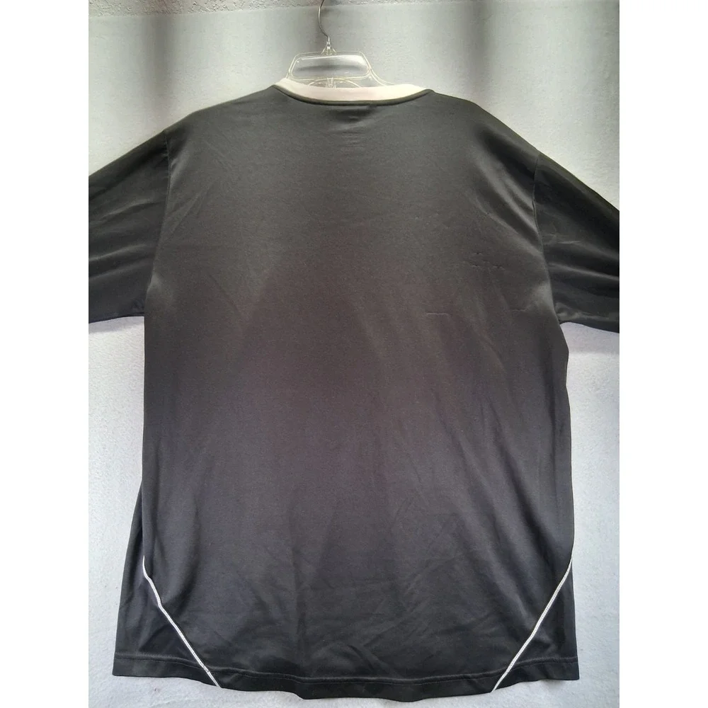 Adidas Mens Climalite Long Sleeve‎ Performance Shirt Black XL Training Top 0400